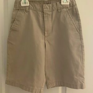 Boys khaki shorts